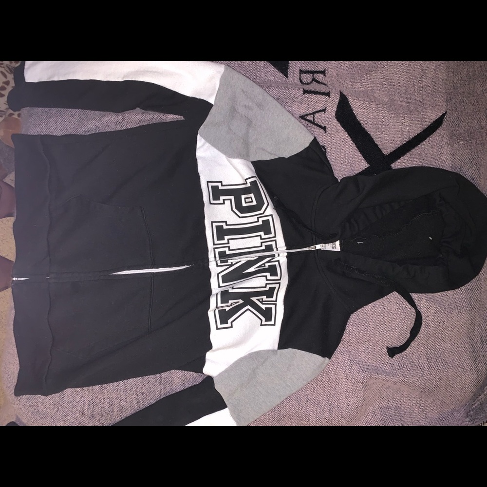 Victoria secret Pink zip up sweatshirt